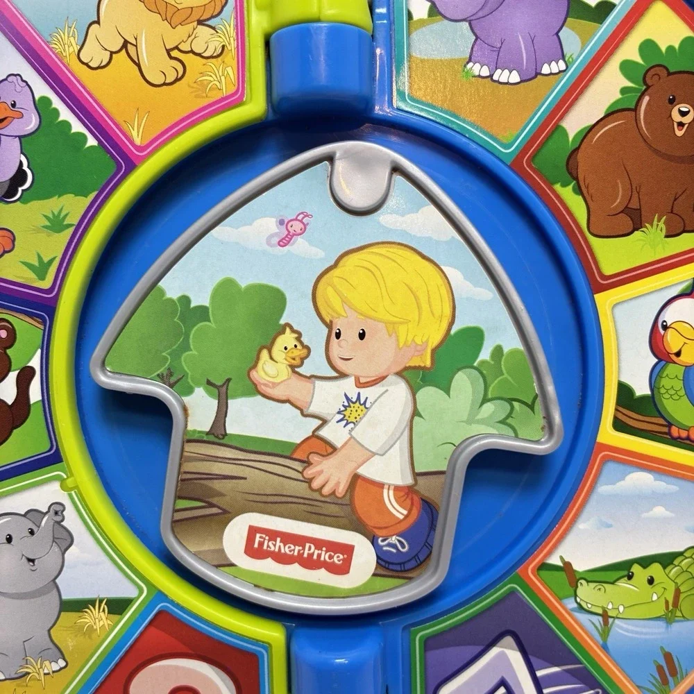 Fisher Price Little People The Farmer and Jungle Says See N Say Animal Sounds